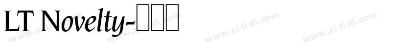 LT Novelty字体转换